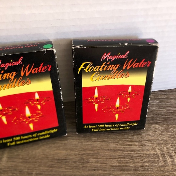 Vtg Magical Floating Water Candles - Picture 6 of 12
